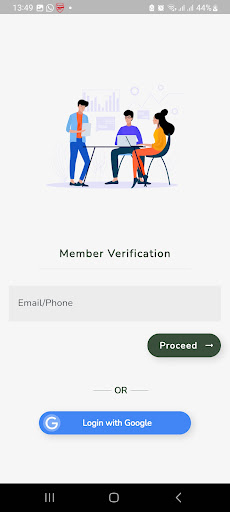 Android application ISK Members app screenshort