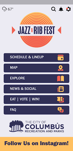Android application Jazz & Rib Fest screenshort