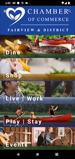 Android application Tap into Fairview screenshort