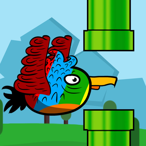 Dunking Bird - Flappy Flyer 2D