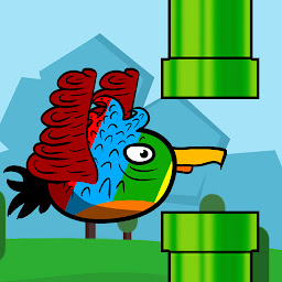 Dunking Bird - Flappy Flyer 2D հավելվածի պատկերակի նկար