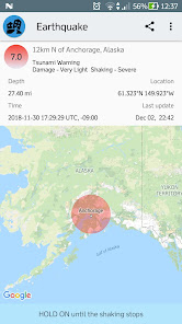 Earthquake notification 1.0 APK + Mod (Free purchase) for Android