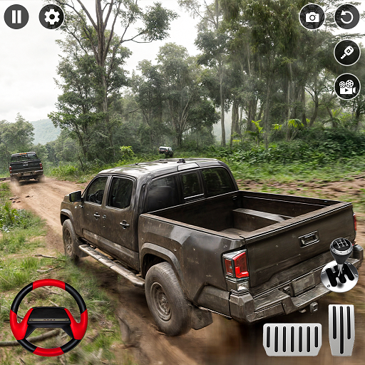 Uphill pickup truck simulator logo