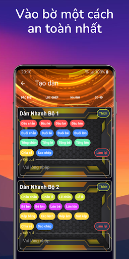 Tạo Dàn Xổ Số 3 Miền Chuẩn A.I