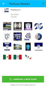 Screenshot 3 Pachuca Stickers android