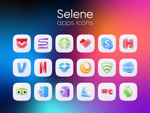 Pack d'icônes Selene