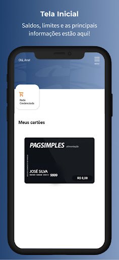 Android application PagSimples screenshort