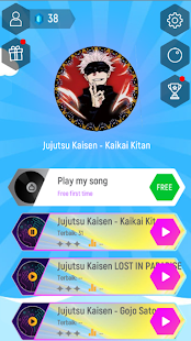 Gojo Satoru Jjk Magic Tiles Hop Games 1.0 APK + Mod (Free purchase) for Android