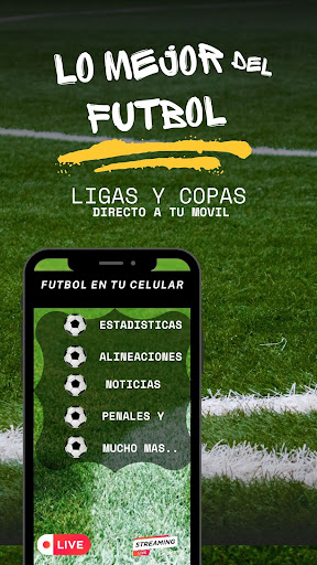 Android application Como ver Futbol TV guía screenshort