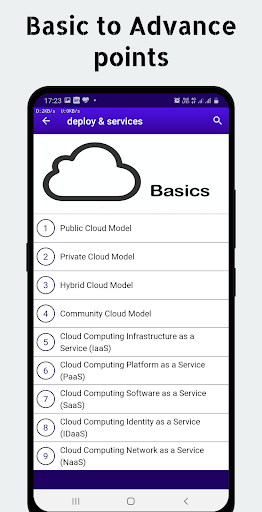 Learn Cloud Computing Tutorial Screen 2