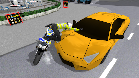 Police Motorbike Simulator 3D Screenshot
