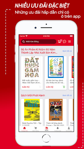 Android application Nhà xuất bản Kim Đồng screenshort