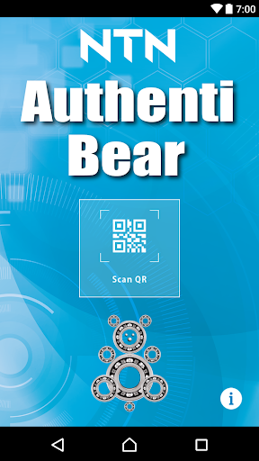 Android application NTN Authenti Bear screenshort