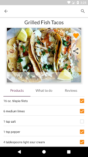 Appetizer Recipes Screen 3