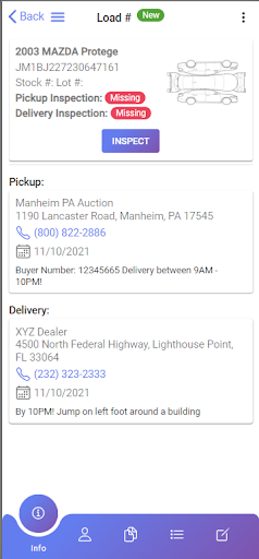 Android application CarShipIO - Car Hauler EPOD screenshort