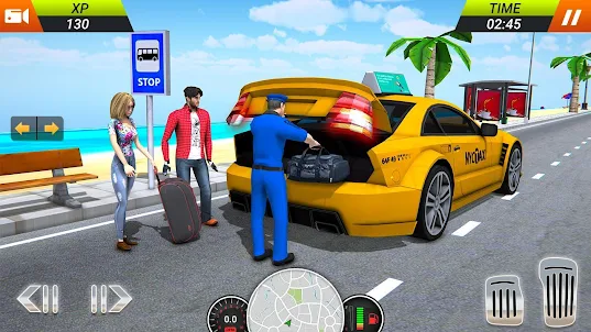 louco Táxi táxi motorista 3D