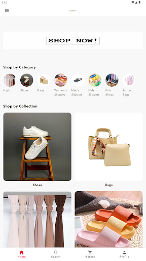 Android application ronza screenshort