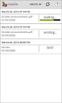 screenshot of FaxFile - Send Fax from phone