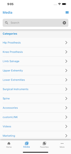 Waldemar Link Sales App Screen 2