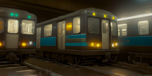 Android application Metro Train Station: Drive Sim screenshort