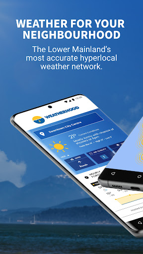 Android application Weatherhood screenshort