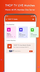 Thop TV Apk Download Free 2022 Live Cricket v1.0 (Ad Free) 4
