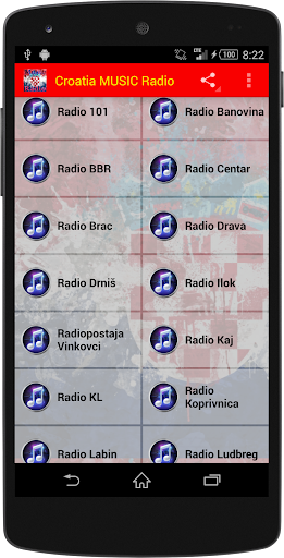 Android application Croatia Radio - Online Music screenshort