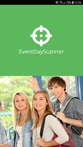 Android application Event Day Scanner screenshort