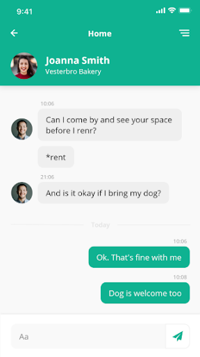 Flexspace App Screen 2