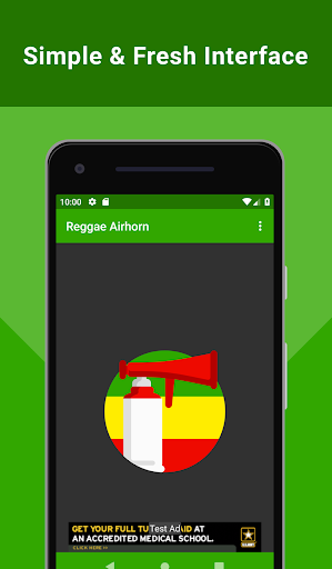 Android application Reggae Airhorn screenshort