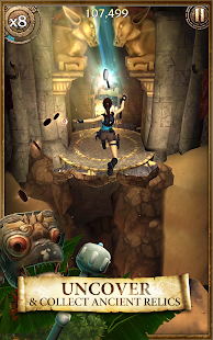 Lara Croft: Relic Run Captura de tela