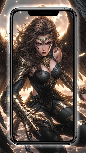 Android application Mystic Maidens Wallpapers screenshort