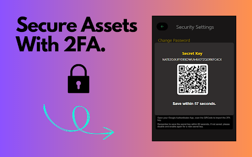 Android application Spade Wallet screenshort