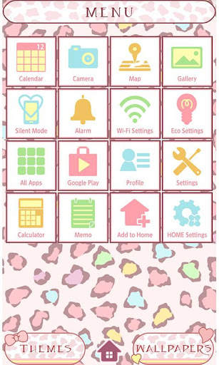 Cute Wallpaper Leopard Candy Screen 3
