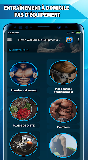 Aperçu de l'application