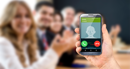 Incoming fake phone call pran