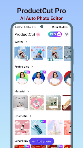 Android application ProductCut PRO: AI Auto Editor screenshort