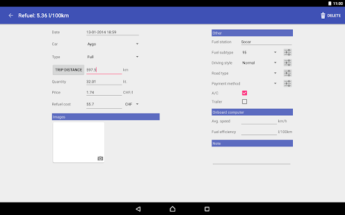 My Cars (Fuel logger++) Varies with device APK screenshots 16