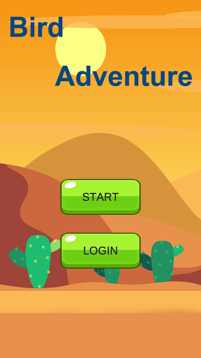 Android application Bird Adventure screenshort