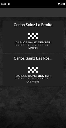 Android application Carlos Sainz Karting screenshort