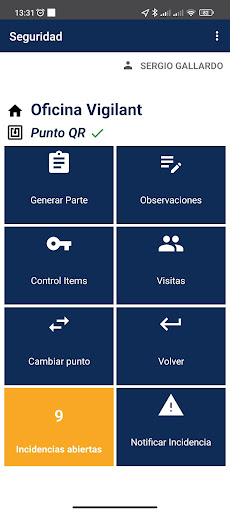 Vigilant NFC Profesional Screen 3