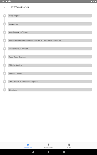 Screenshot of 5 Minute Infectious Diseases