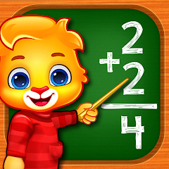 Jogo de matemática infantil subtração e adição de números página
