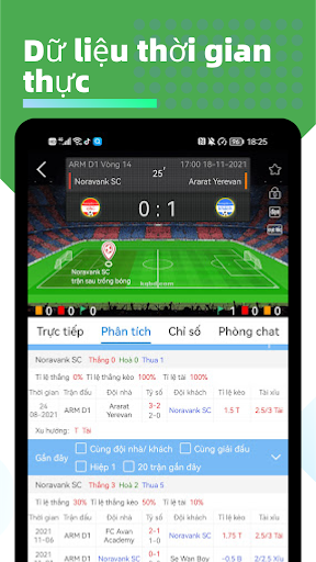 Bet Score-Tỷ số Bóng đá Live Screen 3