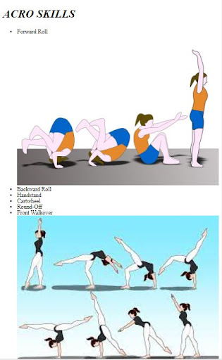 How to Do Floor Gymnastics Screen 2