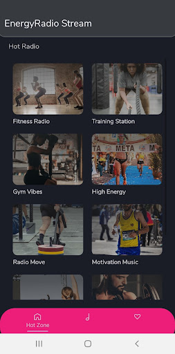 Energy Radio Screen 2