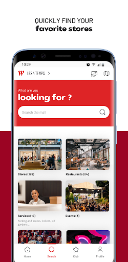 Westfield - shopping app Screen 2