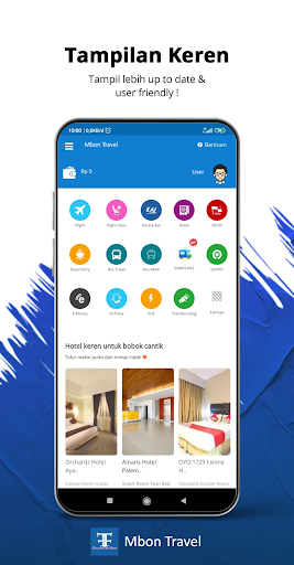 Android application Mbon Travel screenshort