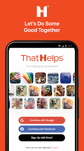 Android application ThatHelps® screenshort