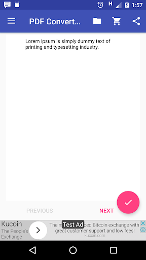 PDF to Image Converter - Lite Screen 3